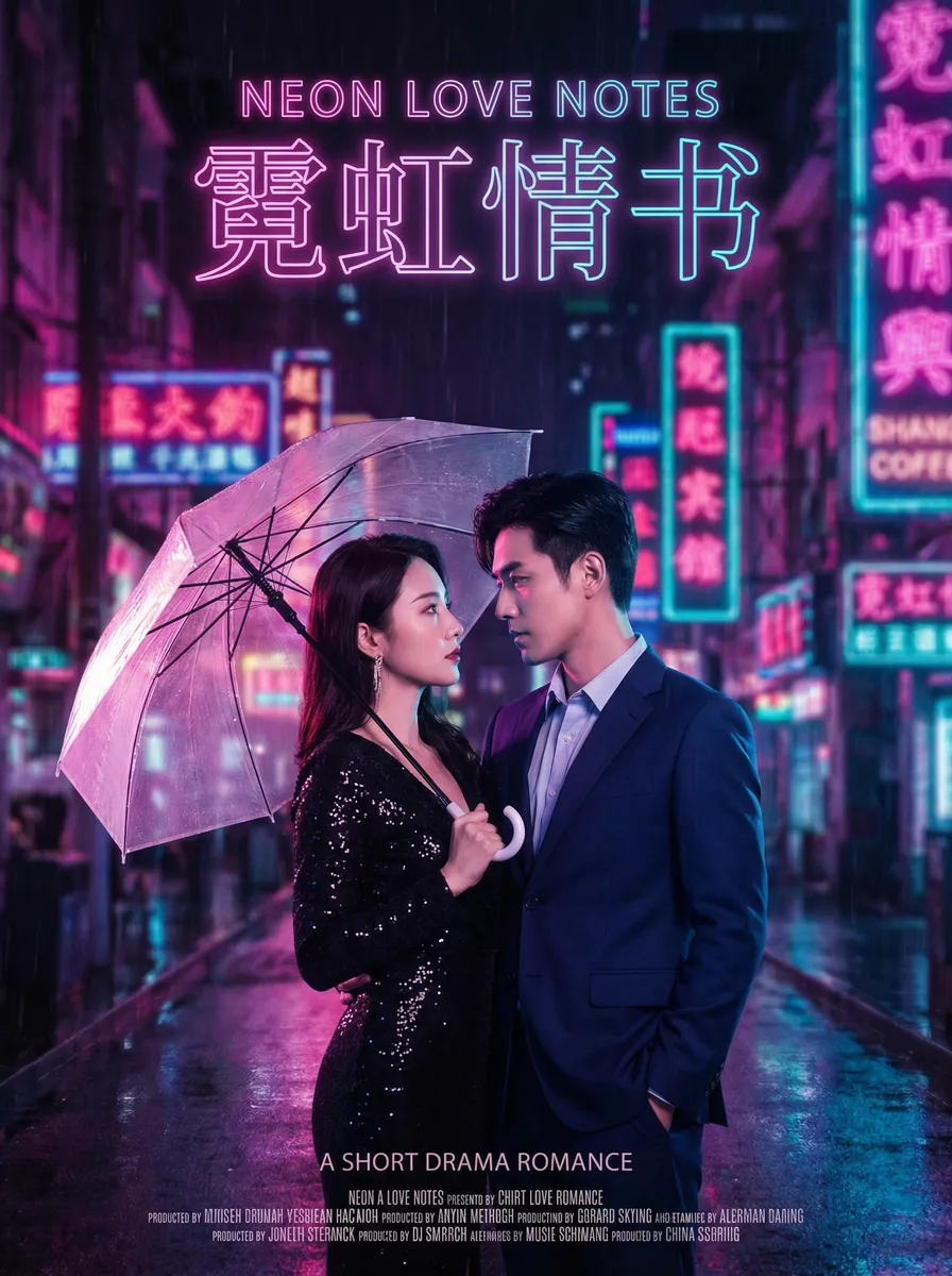 墓土赏花 热播都市爱情短剧 - 霓虹情书海报